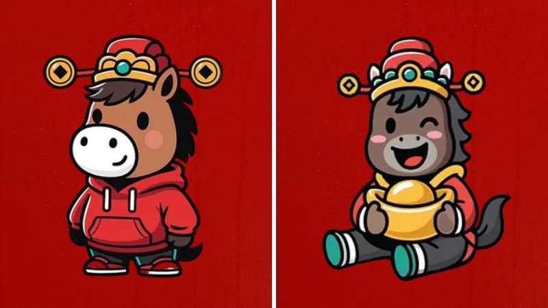 Avatar linh vật Tết 2026 3 Avatar linh vật Tết 2026 3