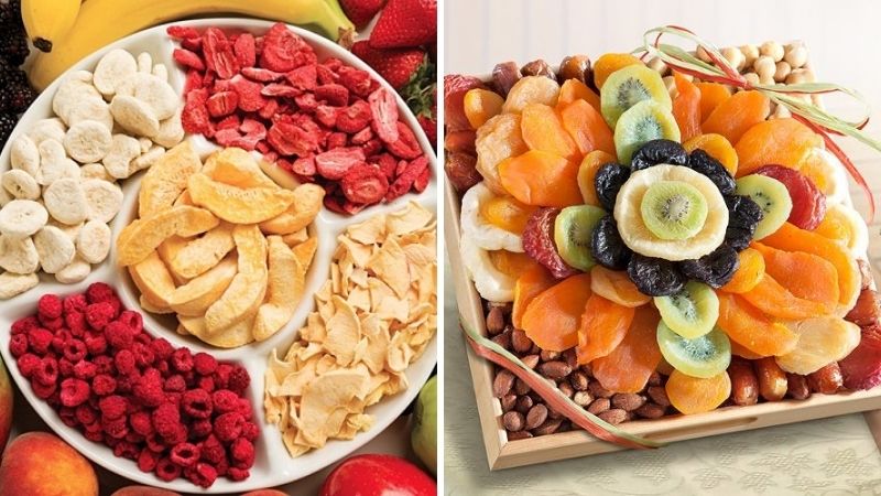 Set hạt dinh dưỡng và trái cây sấy Set hạt dinh dưỡng và trái cây sấy