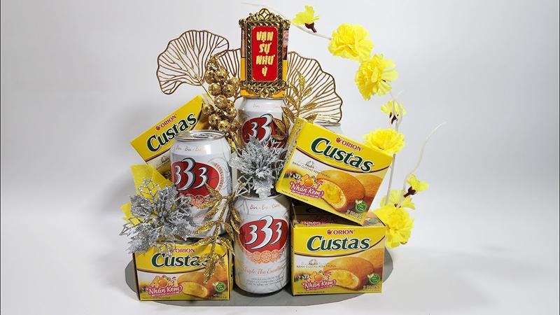 Mẫu tháp bánh nước ngọt 12