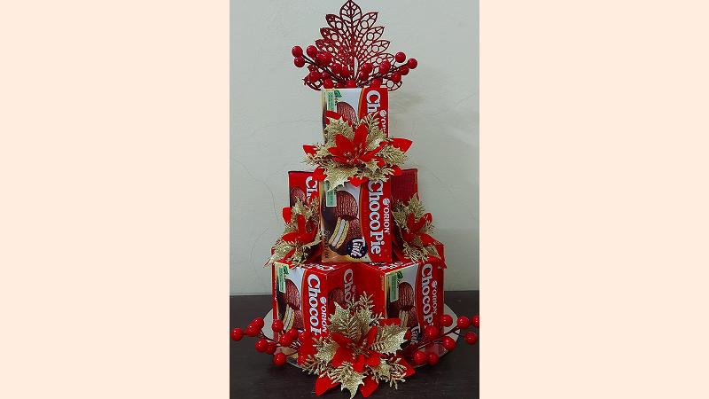 Mẫu tháp bánh nước ngọt 9