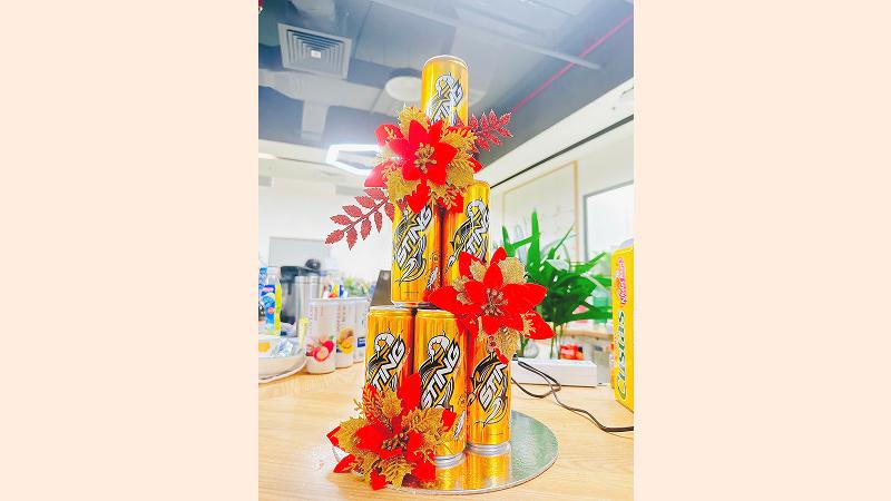 Mẫu tháp bánh nước ngọt 11