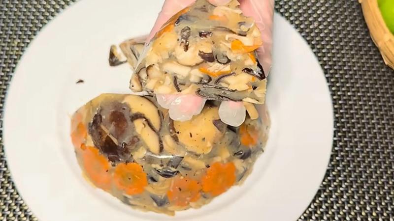 Thưởng thức thịt đông chay