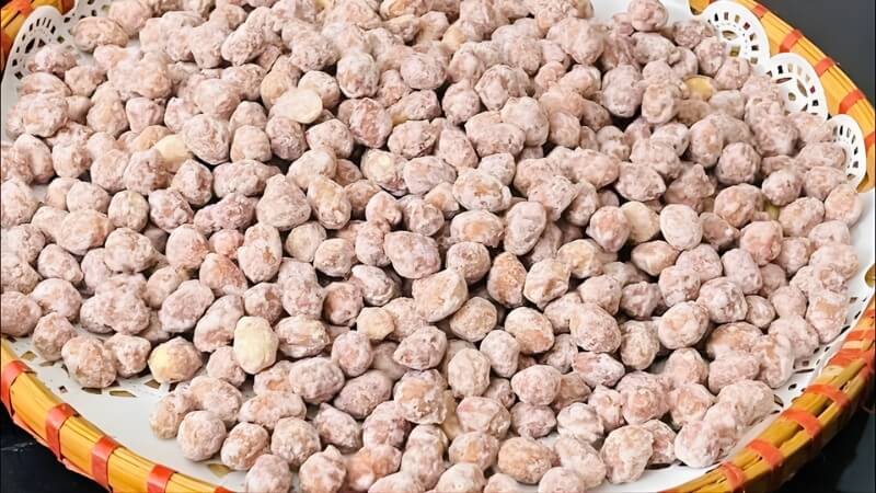 Cách làm mứt đậu phộng