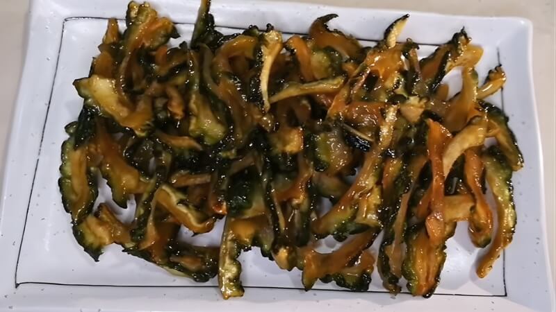 Mứt khổ qua giòn ngọt, không đắng