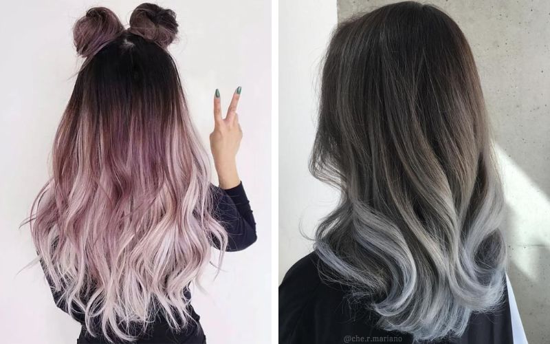 Màu tóc Ombre chuyển màu ấn tượng, tạo điểm nhấn cá tính