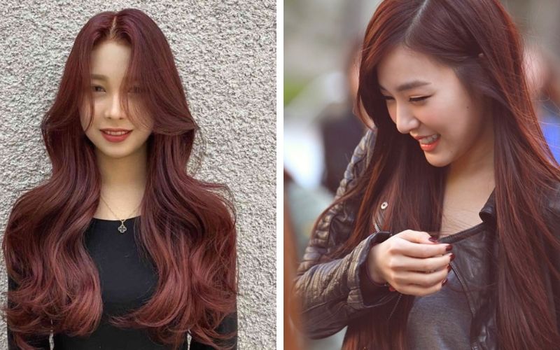 Màu tóc sáng da giúp gương mặt tươi tắn và trẻ trung hơn rõ rệt