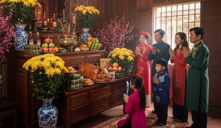 Văn khấn lễ tạ tổ tiên chuẩn nhất - Bài cúng & Cách sắm lễ