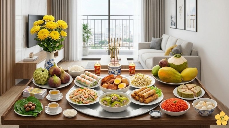 Mâm cỗ miền Nam