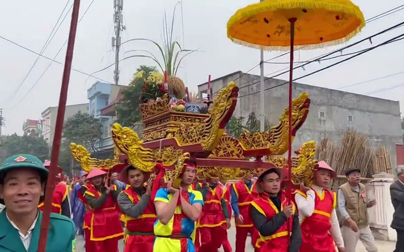 Lễ rước “Lúa thần” – Nghi thức cầu mùa quan trọng Lễ rước “Lúa thần” – Nghi thức cầu mùa quan trọng