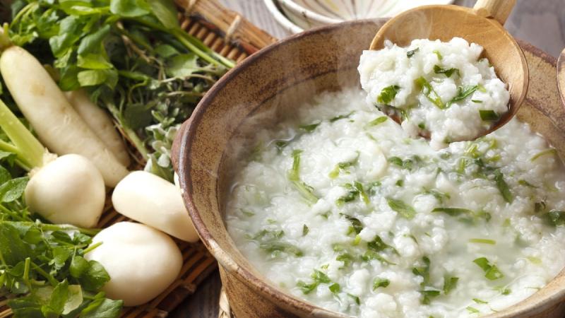 Ý nghĩa của cháo Nanakusa-gayu