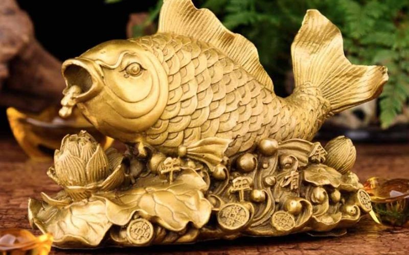 Cá chép tượng trưng cho thăng tiến và tài lộc dư dả Cá chép tượng trưng cho thăng tiến và tài lộc dư dả