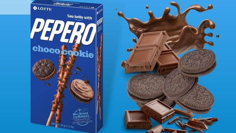 Bánh que Pepero Choco Cookie