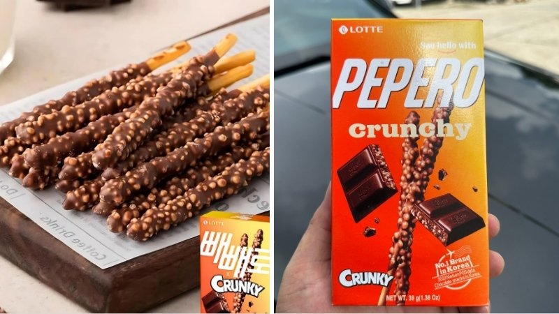 Bánh que Pepero Crunchy