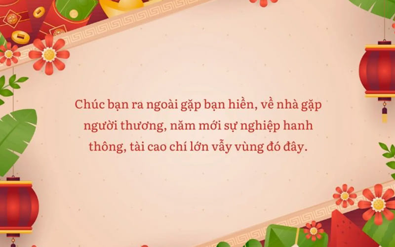 Trang phục và lời nói khi xông đất