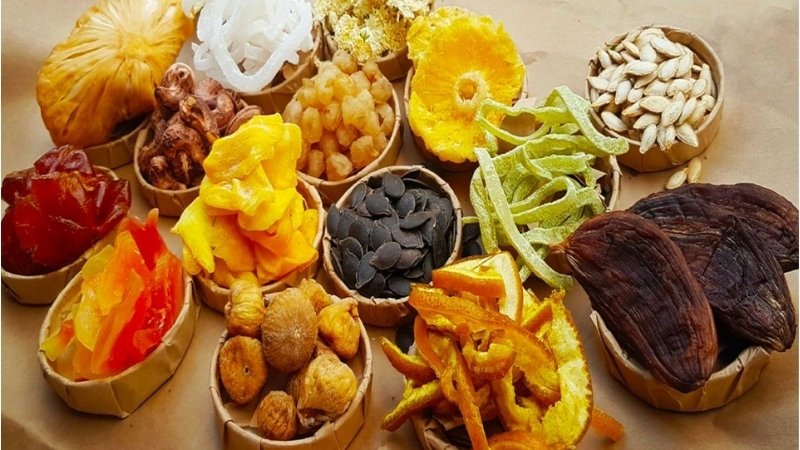 Các loại mứt Tết