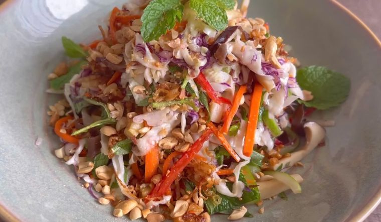 Công thức làm gỏi thập cẩm chay khai vị mâm cơm chay ngày Tết