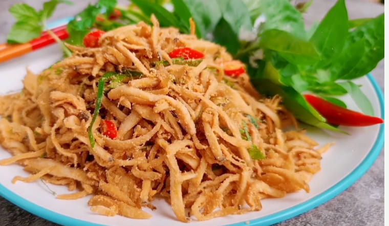 Công thức làm nem thính chay đơn giản, ăn bắt miệng ngày Tết