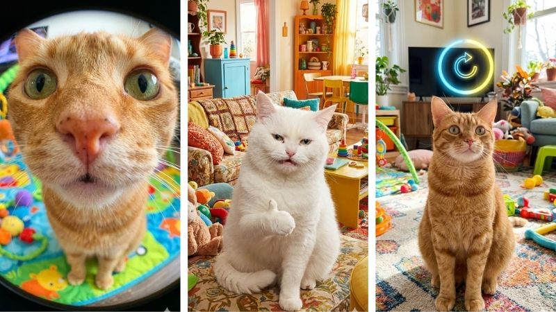 Hình nền mèo vô tri