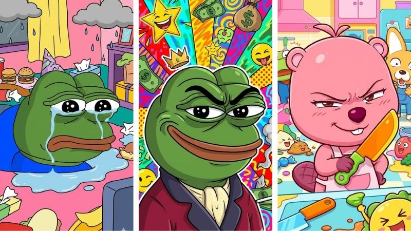 Hình nền ếch xanh và Loopy