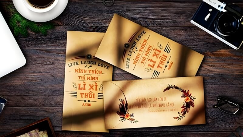 Mẫu lì xì mang cảm giác ấm áp ngày Tết Mẫu lì xì mang cảm giác ấm áp ngày Tết