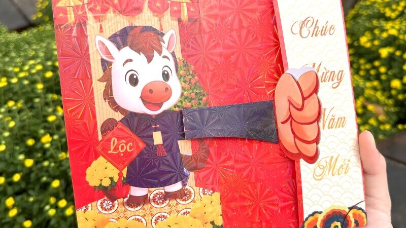 Phù hợp làm lì xì mừng tuổi trẻ nhỏ Phù hợp làm lì xì mừng tuổi trẻ nhỏ