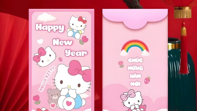 Mẫu bao lì xì dành cho bạn bè Mẫu bao lì xì dành cho bạn bè