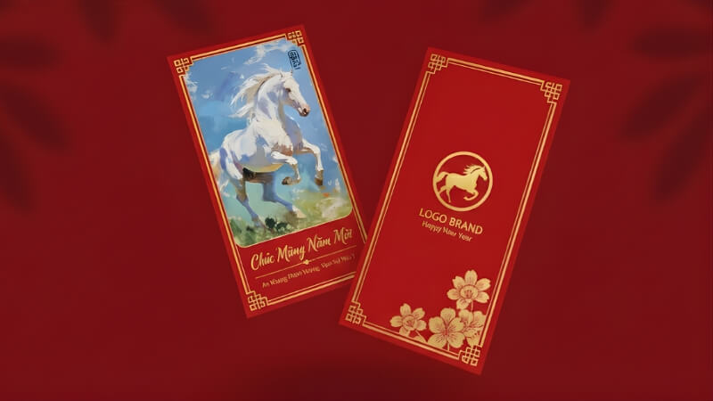 Bao lì xì phong cách luxury dành cho biếu tặng Bao lì xì phong cách luxury dành cho biếu tặng