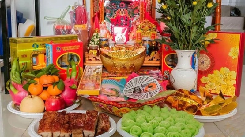 Lễ vật cúng mùng 1, ngày rằm