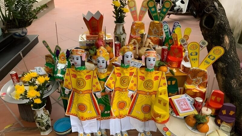 Chuẩn bị lễ vật cúng sao