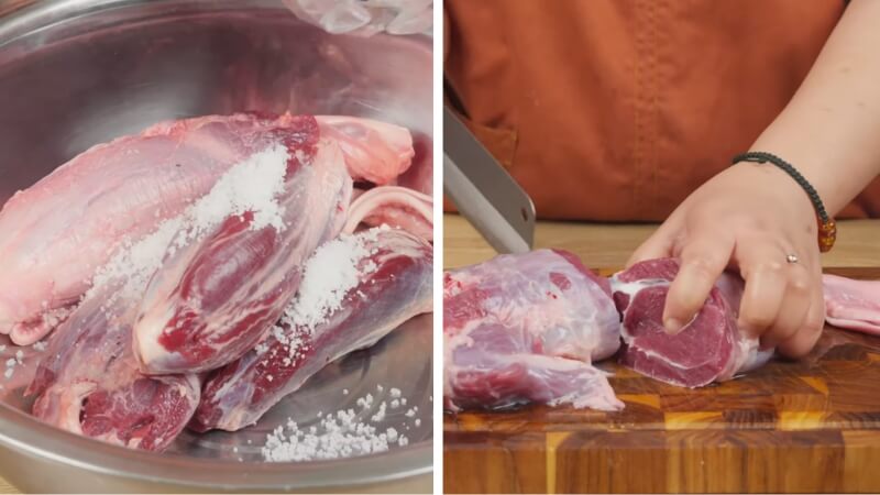 Sơ chế nguyên liệu