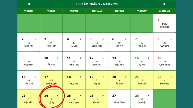 Khai trương Mùng 8 Tết vạn sự hanh thông