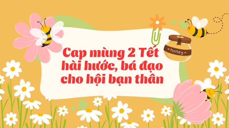 Cap mùng 2 Tết hài hước, bá đạo cho hội bạn thân Cap mùng 2 Tết hài hước, bá đạo cho hội bạn thân