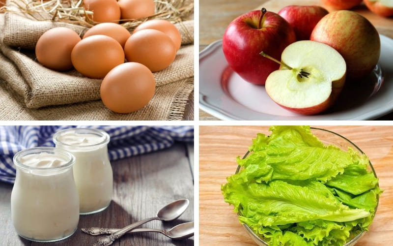 Tất cả nguyên liệu tươi ngon tạo nên salad hấp dẫn.