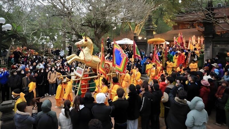Các nghi lễ chính trong Hội Gióng