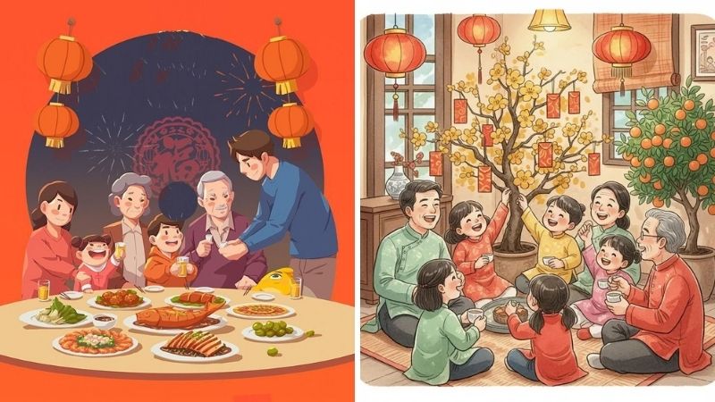 Ảnh chúc mừng năm mới 2026 dành cho gia đình, người thân 8