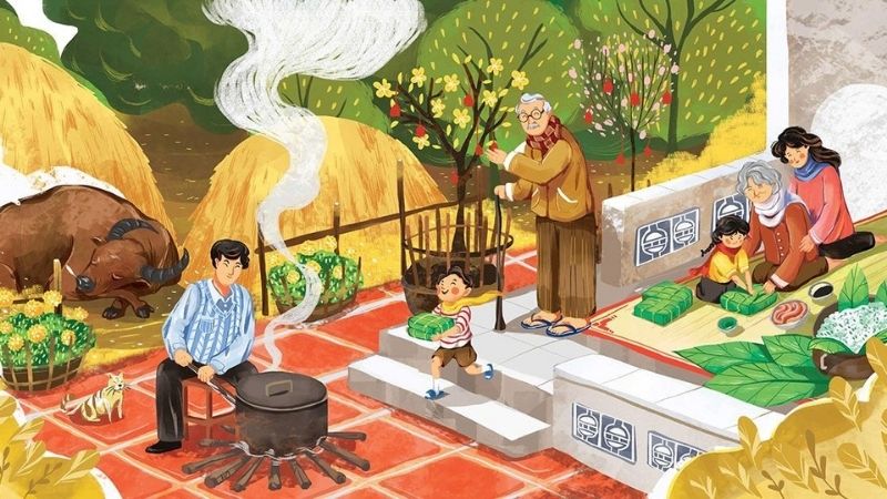 Ảnh chúc mừng năm mới 2026 dành cho gia đình, người thân 2