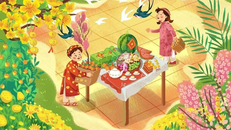 Ảnh chúc mừng năm mới 2026 dành cho gia đình, người thân 4