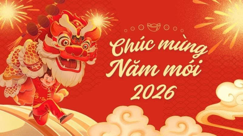 Ảnh chúc Tết 2026 hài hước, dễ thương 6