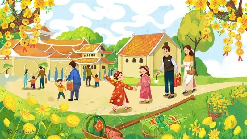 Ảnh chúc mừng năm mới 2026 dành cho gia đình, người thân 5