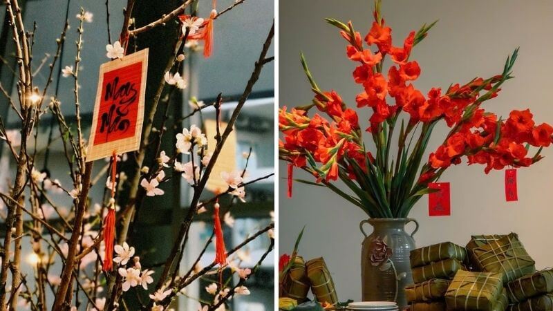 Ảnh chúc Tết Bính Ngọ 2026 phong cách truyền thống 4