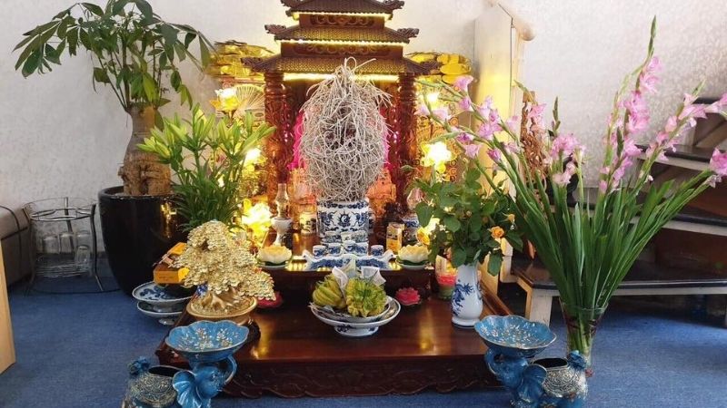 Không được thay đổi vị trí bát hương