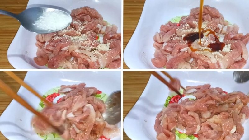 Ướp thịt đậm đà