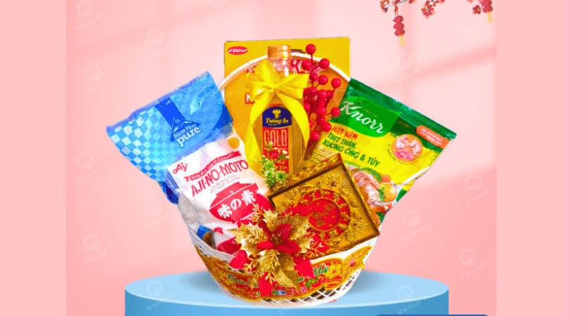 Quà tết cho công nhân phân khúc giá rẻ