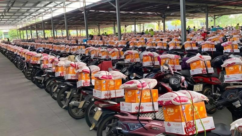 Lưu ý về vận chuyển và chia quà tại nhà máy