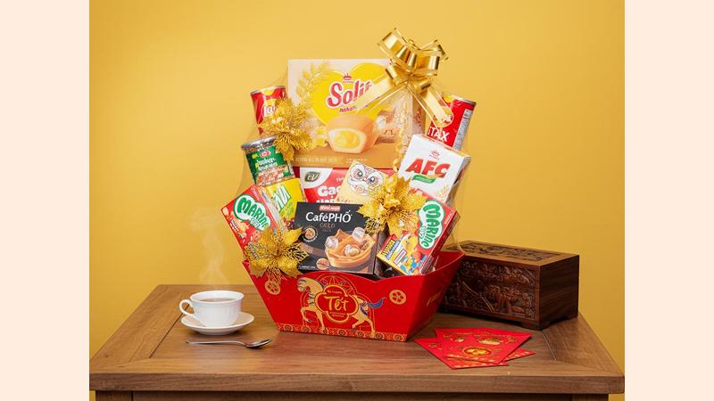 Giỏ quà tết Tam Quý Đoàn Viên