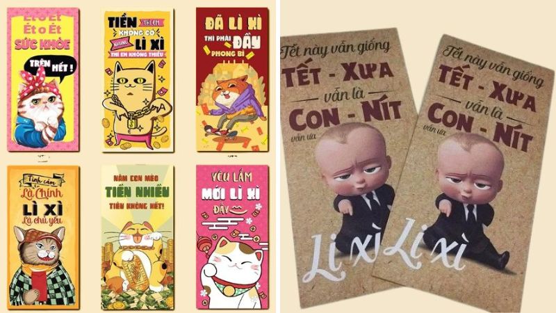 Hình ảnh meme bao lì xì cute 4