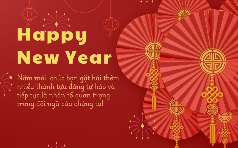 Câu chúc thể hiện sự đồng hành và trân trọng chặng đường chung.