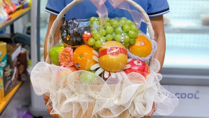 Giỏ trái cây nhập khẩu