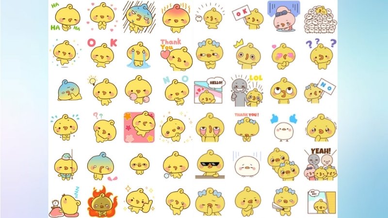 Sử dụng Sticker, Meme và Emoji thông minh