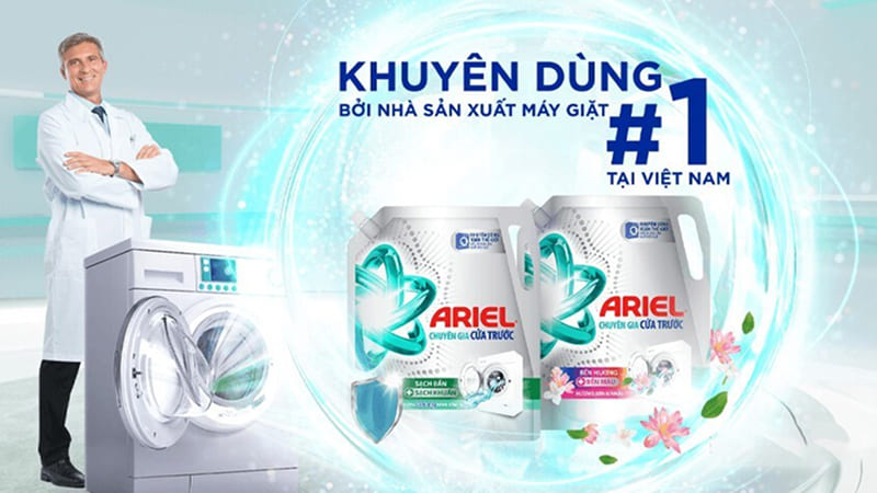 Khả năng tẩy sạch vết bẩn (Công nghệ 3D & Enzyme)
